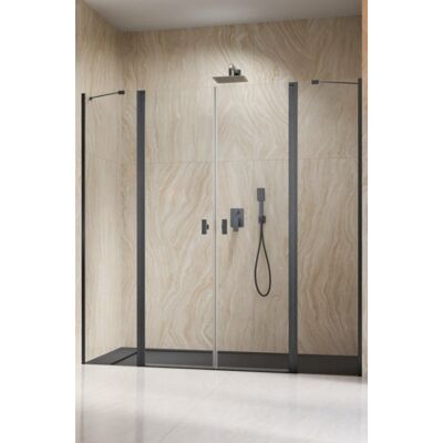 Radaway Nes Brushed GunMetal DWD II drzwi wnękowe 130cm szczotkowany grafit szkło przejrzyste 10037073-92-01/10041057-92-01 Radaway Nes Brushed GunMetal DWD II drzwi wnękowe 130cm szczotkowany grafit szkło przejrzyste 10037073-92-01/10041057-92-01