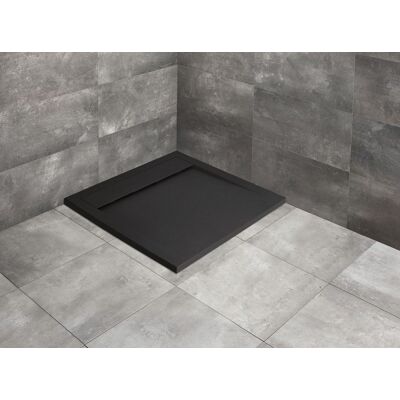 Radaway Teos C brodzik kwadratowy 80x80cm czarny HTC8080-54 Radaway Teos C brodzik kwadratowy 80x80cm czarny HTC8080-54