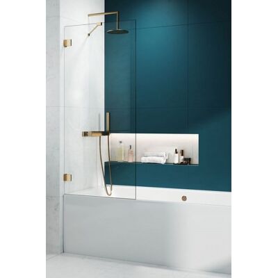 Radaway Essenza Pro Gold Pnj II parawan nawannowy 60cm L/P złoty połysk/szkło przejrzyste 10101060-09-01 Radaway Essenza Pro Gold Pnj II parawan nawannowy 60cm L/P złoty połysk/szkło przejrzyste 10101060-09-01