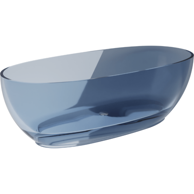 Besco Mexa Blue Wave 170x78 cm wanna wolnostojąca + syfon Klik-Klak Chrom #WAM-170-BWC Besco Mexa Blue Wave 170x78 cm wanna wolnostojąca + syfon Klik-Klak Chrom #WAM-170-BWC