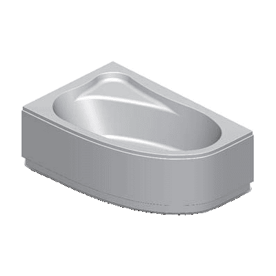 Riho Osłona wanny P051 - Po prawej stronie dla Lyra/Aryl 140x90 Riho Osłona wanny P051 - Po prawej stronie dla Lyra/Aryl 140x90