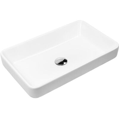 Umywalka ścienna Oltens Fossa - 55x34 cm - Biała Umywalka ścienna Oltens Fossa - 55x34 cm - Biała