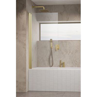 Radaway Nes Pnj Brushed Gold parawan nawannowy 80cm lewy szczotkowane złoto 10011080-99-01L Radaway Nes Pnj Brushed Gold parawan nawannowy 80cm lewy szczotkowane złoto 10011080-99-01L