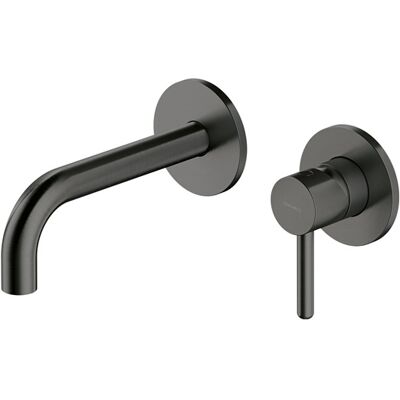 Omnires Y bateria umywalkowa element natynkowy grafit szczotkowany Y1215HROGR Omnires Y bateria umywalkowa element natynkowy grafit szczotkowany Y1215HROGR