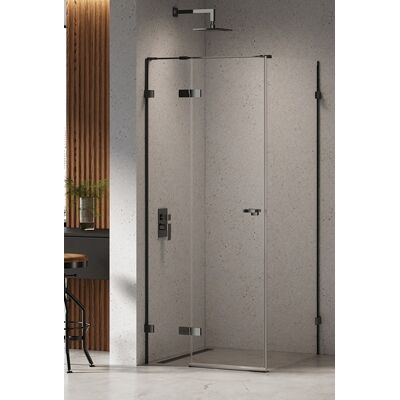 New Trendy Eventa Black Chrome kabina prysznicowa prostokątna 100x70x200 cm lewa przejrzyste czarny połysk EXK-6157 New Trendy Eventa Black Chrome kabina prysznicowa prostokątna 100x70x200 cm lewa przejrzyste czarny połysk EXK-6157