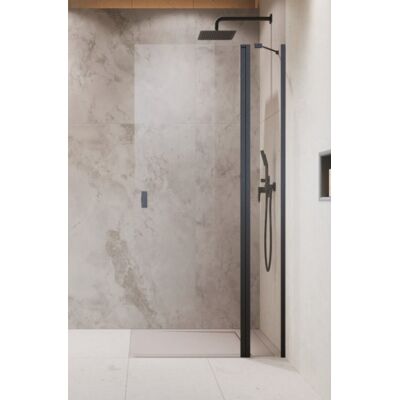Radaway Nes KDD II Brushed GunMetal kabina walk-in 80cm prawa szczotkowany grafit szkło przejrzyste 10031080-92-01R Radaway Nes KDD II Brushed GunMetal kabina walk-in 80cm prawa szczotkowany grafit szkło przejrzyste 10031080-92-01R
