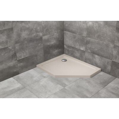 Radaway Doros PT E Stone brodzik pięciokątny 100x80 lewy kaszmirowy SDRPT1080-01-84SL Radaway Doros PT E Stone brodzik pięciokątny 100x80 lewy kaszmirowy SDRPT1080-01-84SL