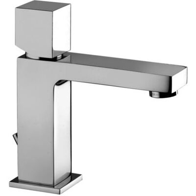 Paffoni Chromowa bateria łazienkowa - Nowoczesny kwadratowy design - ELX071CR Paffoni Chromowa bateria łazienkowa - Nowoczesny kwadratowy design - ELX071CR