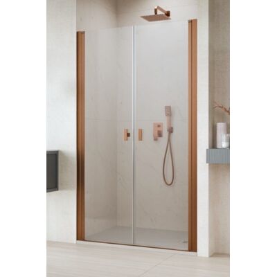 Radaway Nes Brushed Copper DWD I drzwi wnękowe 120cm miedź szczotkowana szkło przejrzyste 10027120-93-01 Radaway Nes Brushed Copper DWD I drzwi wnękowe 120cm miedź szczotkowana szkło przejrzyste 10027120-93-01