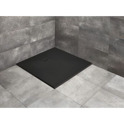 Radaway Kyntos C brodzik kwadratowy 100x100cm czarny HKC100100-54 Radaway Kyntos C brodzik kwadratowy 100x100cm czarny HKC100100-54