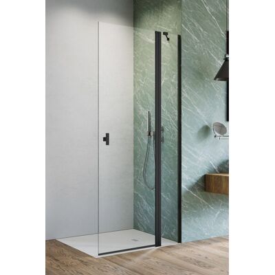 Radaway Nes Black KDD II kabina walk in 100cm prawa czarny mat/szkło przejrzyste 10031100-54-01R Radaway Nes Black KDD II kabina walk in 100cm prawa czarny mat/szkło przejrzyste 10031100-54-01R