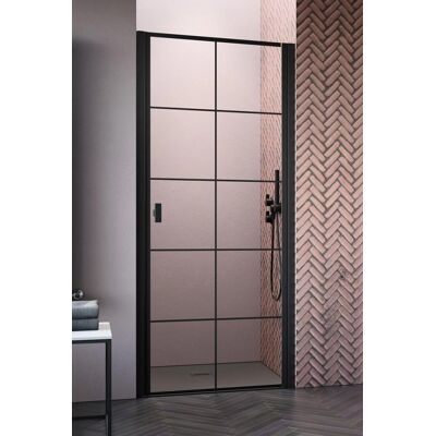 Radaway Nes 8 Black Dwj I Factory Drzwi wnękowe 100cm prawe czarny mat/szkło przejrzyste 10076100-54-55R Radaway Nes 8 Black Dwj I Factory Drzwi wnękowe 100cm prawe czarny mat/szkło przejrzyste 10076100-54-55R