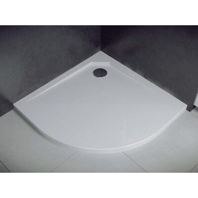 Besco Asco ultraslim 90x90x3,5cm Brodzik półokrągły B.ASCO-90 Besco Asco ultraslim 90x90x3,5cm Brodzik półokrągły B.ASCO-90