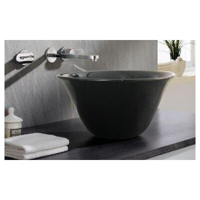 Bathco Nordic Black umywalka 42x42cm nablatowa 4062/NE Bathco Nordic Black umywalka 42x42cm nablatowa 4062/NE