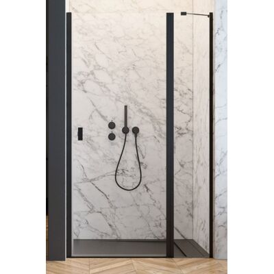 Radaway Nes 8 Black Dwj II Drzwi wnękowe 90 cm prawe czarny mat szkło przejrzyste 10083090-54-01R Radaway Nes 8 Black Dwj II Drzwi wnękowe 90 cm prawe czarny mat szkło przejrzyste 10083090-54-01R