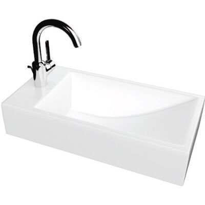 Vayer Citizen Apus 50x25cm umywalka nablatowa prostokątna Vayer Citizen Apus 50x25cm umywalka nablatowa prostokątna