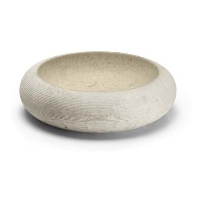 Bathco Fiji umywalka nablatowa kamienna 45cm beige 00316 Bathco Fiji umywalka nablatowa kamienna 45cm beige 00316