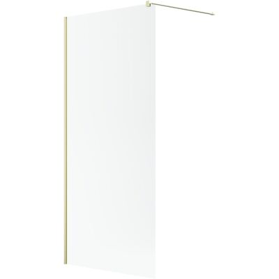 Radaway Modo New II Brushed Light Gold kabina Walk-in 100x200 szczotkowane jasne złoto szkło przejrzyste 389104-98-01 Radaway Modo New II Brushed Light Gold kabina Walk-in 100x200 szczotkowane jasne złoto szkło przejrzyste 389104-98-01