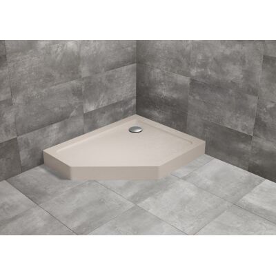 Radaway Doros PT E Compact Stone brodzik pięciokątny 100x80 prawy kaszmirowy SDRPTP1080-05-84SR Radaway Doros PT E Compact Stone brodzik pięciokątny 100x80 prawy kaszmirowy SDRPTP1080-05-84SR