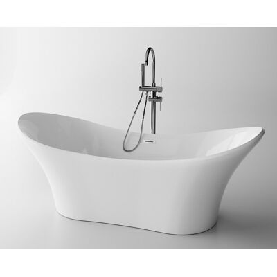 The North Bath Thor wanna wolnostojąca 180x80cm + Syfon Klik-klak 6518-1801 The North Bath Thor wanna wolnostojąca 180x80cm + Syfon Klik-klak 6518-1801