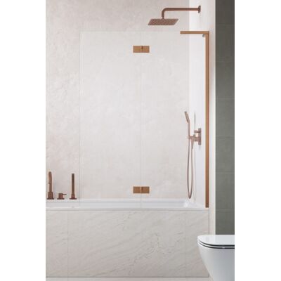 Radaway Essenza 8 SL Brushed Copper PND II parawan nawannowy 100cm prawy szczotkowana miedź/przejrzyste 10500100-93-01R Radaway Essenza 8 SL Brushed Copper PND II parawan nawannowy 100cm prawy szczotkowana miedź/przejrzyste 10500100-93-01R
