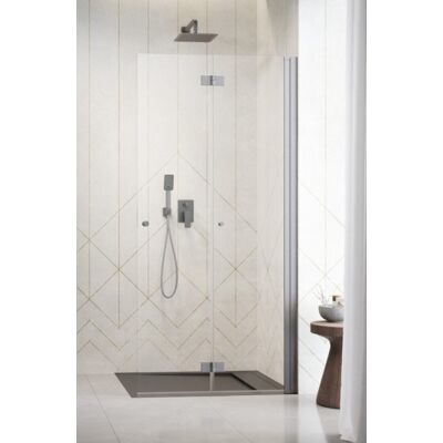 Radaway Nes 6 Brushed Nickel KDD B kabina walk-in 80cm prawa szczotkowany nikiel szkło przejrzyste 10024080-91-01R Radaway Nes 6 Brushed Nickel KDD B kabina walk-in 80cm prawa szczotkowany nikiel szkło przejrzyste 10024080-91-01R