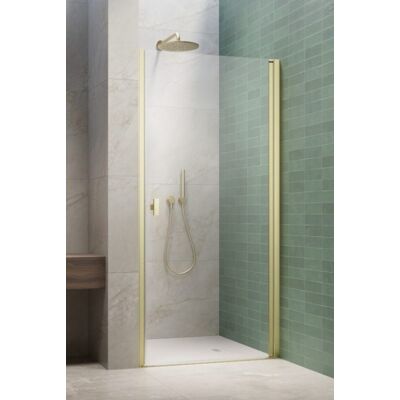 Radaway Nes Brushed Light Gold Dwj I Drzwi wnękowe 70cm prawe szczotkowane jasne złoto szkło przejrzyste 10026070-98-01R Radaway Nes Brushed Light Gold Dwj I Drzwi wnękowe 70cm prawe szczotkowane jasne złoto szkło przejrzyste 10026070-98-01R