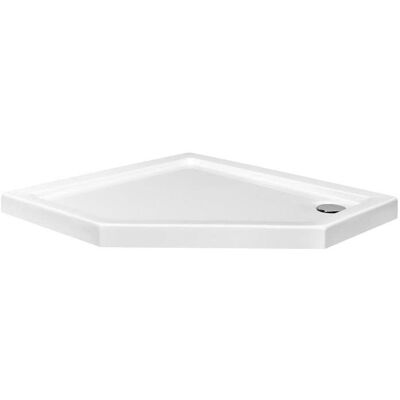 Besco Bergo 90x90x3cm brodzik pięciokątny posadzkowy BAB-90 Besco Bergo 90x90x3cm brodzik pięciokątny posadzkowy BAB-90