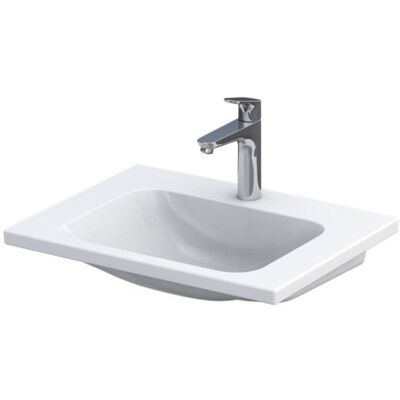 Oristo Cera umywalka ceramiczna meblowa 60x46cm UME-CE-60-91 Oristo Cera umywalka ceramiczna meblowa 60x46cm UME-CE-60-91