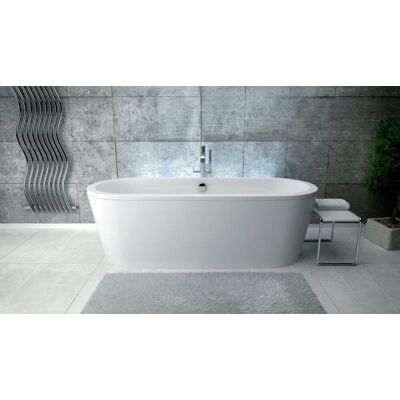 Besco Victoria wanna 185x83cm wolnostojąca z syfonem bez przelewu klik-klak #WKV-185WO Besco Victoria wanna 185x83cm wolnostojąca z syfonem bez przelewu klik-klak #WKV-185WO