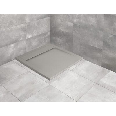 Radaway Teos C brodzik kwadratowy 100x100cm cemento HTC100100-74 Radaway Teos C brodzik kwadratowy 100x100cm cemento HTC100100-74