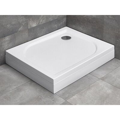 Radaway Brodzik prostokątny Delos D 100x75x15 cm z obudową prawy 4D17515-03R __DARMOWA DOSTAWA__ Radaway Brodzik prostokątny Delos D 100x75x15 cm z obudową prawy 4D17515-03R __DARMOWA DOSTAWA__