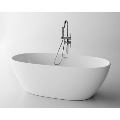 The North Bath Odin wanna wolnostojąca 170x85cm + Syfon Klik-klak 6601-1701 The North Bath Odin wanna wolnostojąca 170x85cm + Syfon Klik-klak 6601-1701