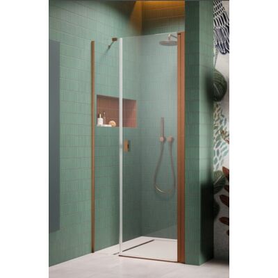 Radaway Nes Brushed Copper Dws drzwi wnękowe 100cm prawe szczotkowana miedź szkło przejrzyste 10028100-93-01R Radaway Nes Brushed Copper Dws drzwi wnękowe 100cm prawe szczotkowana miedź szkło przejrzyste 10028100-93-01R