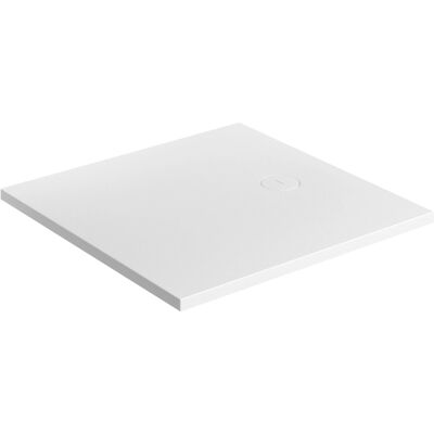 Omnires AQUAROCK M+ kompozytowy brodzik prysznicowy antypoślizgowy, 80x80 cm biały mat AQUAROCK80-KBM Omnires AQUAROCK M+ kompozytowy brodzik prysznicowy antypoślizgowy, 80x80 cm biały mat AQUAROCK80-KBM