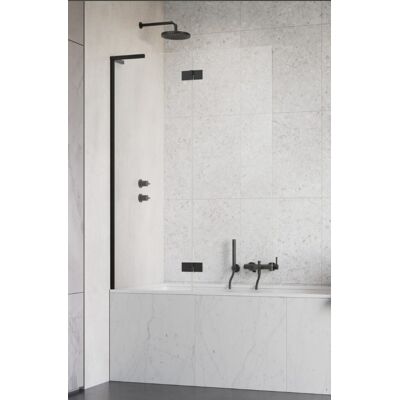 Radaway Essenza 8 SL Black PND II parawan nawannowy 130cm lewy czarny mat/przejrzyste 10500130-54-01L Radaway Essenza 8 SL Black PND II parawan nawannowy 130cm lewy czarny mat/przejrzyste 10500130-54-01L