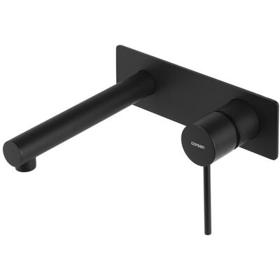 Corsan Lugo bateria umywalkowa podtynkowa czarny półmat CMB7515BL Corsan Lugo bateria umywalkowa podtynkowa czarny półmat CMB7515BL