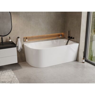 The North Bath Calia wanna wolnostojąca przyścienna prawa 170x80cm + syfon Klik-klak 6845-1701R The North Bath Calia wanna wolnostojąca przyścienna prawa 170x80cm + syfon Klik-klak 6845-1701R