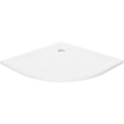 New Trendy Mild Stone Brodzik akrylowy półokrągły 90x90x4,5 cm biały B-0538 New Trendy Mild Stone Brodzik akrylowy półokrągły 90x90x4,5 cm biały B-0538