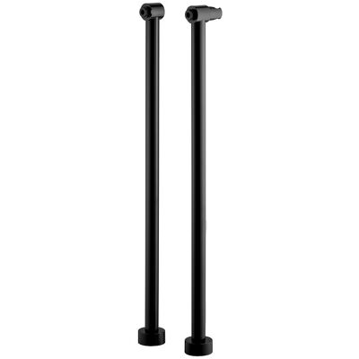 Omnires - 8819BL - Czarna wykończenie - 84 cm wysokość - Nogi baterii łazienkowej Omnires - 8819BL - Czarna wykończenie - 84 cm wysokość - Nogi baterii łazienkowej