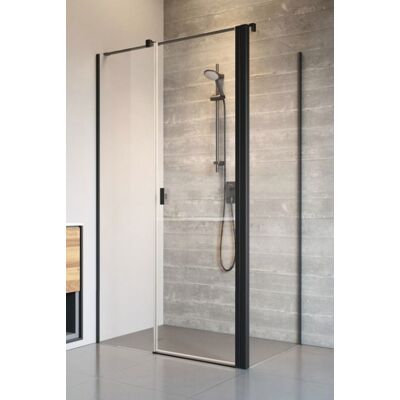 Radaway Nes 8 Black Kds II kabina 120x70cm lewa czarny mat szkło przejrzyste 10087120-54-01L/10080070-54-01 Radaway Nes 8 Black Kds II kabina 120x70cm lewa czarny mat szkło przejrzyste 10087120-54-01L/10080070-54-01