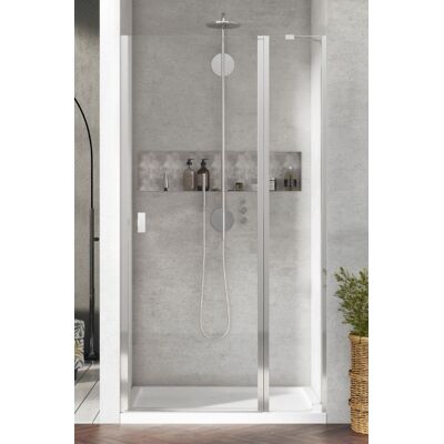 Radaway Nes 8 Dwj II Drzwi wnękowe 80 cm prawe chrom połysk szkło przejrzyste 10083080-01-01R Radaway Nes 8 Dwj II Drzwi wnękowe 80 cm prawe chrom połysk szkło przejrzyste 10083080-01-01R