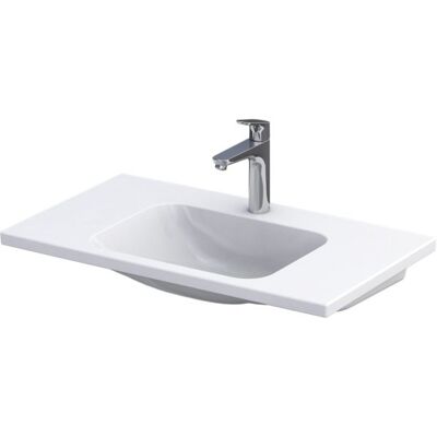 Oristo Cera umywalka ceramiczna meblowa 80x46cm UME-CE-80-91 Oristo Cera umywalka ceramiczna meblowa 80x46cm UME-CE-80-91