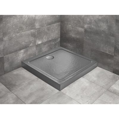 Radaway Doros C Compact Stone brodzik kwadratowy 100x100x11,5cm antracyt SDRC1010-05-64S Radaway Doros C Compact Stone brodzik kwadratowy 100x100x11,5cm antracyt SDRC1010-05-64S