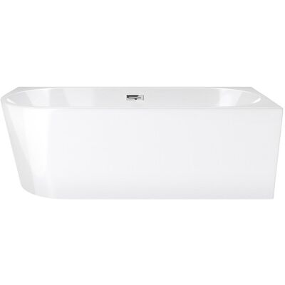 Corsan Intero Slim wanna asymetryczna prawa 150x74 cm biała + syfon E-230MNP Corsan Intero Slim wanna asymetryczna prawa 150x74 cm biała + syfon E-230MNP