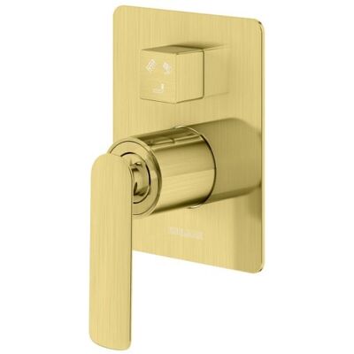 Kohlman Experience Brushed Gold podtynkowa bateria wannowo-prysznicowa z trzema wyjściami złoto szczotkowane QW211EGDB **ZAPYTAJ O RABAT!** Kohlman Experience Brushed Gold podtynkowa bateria wannowo-prysznicowa z trzema wyjściami złoto szczotkowane QW211EGDB **ZAPYTAJ O RABAT!**