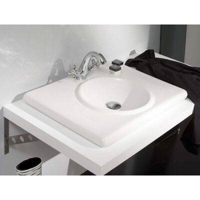 Bathco umywalka blatowa Luna 65x48 cm 4006 Bathco umywalka blatowa Luna 65x48 cm 4006
