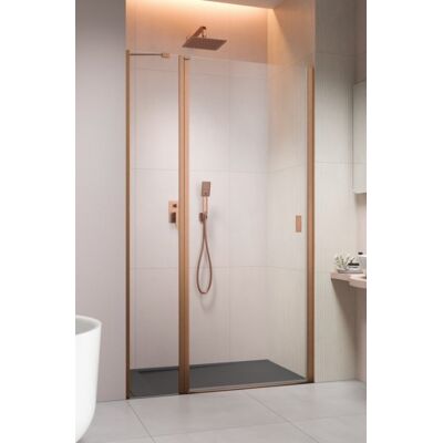 Radaway Nes Brushed Copper Dwj II Drzwi wnękowe 120 cm lewe miedź szczotkowana szkło przejrzyste 10036120-93-01L Radaway Nes Brushed Copper Dwj II Drzwi wnękowe 120 cm lewe miedź szczotkowana szkło przejrzyste 10036120-93-01L