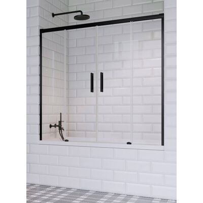 Radaway Idea Black Pn Dwd parawan nawannowy 170cm czarny mat/szkło przejrzyste 10004170-54-01 Radaway Idea Black Pn Dwd parawan nawannowy 170cm czarny mat/szkło przejrzyste 10004170-54-01