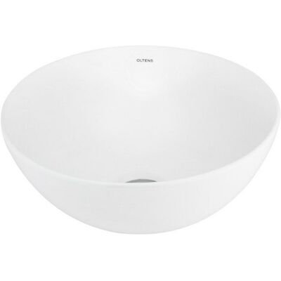 Oltens Jagala okrągła umywalka - 32x32cm - Biała - Umywalka Oltens Jagala okrągła umywalka - 32x32cm - Biała - Umywalka